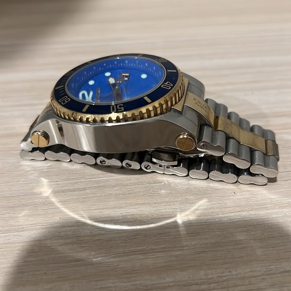 Renato Limited Edition T-Rex 50mm Swiss ETA 2824 Quartz Two-Tone Blue Dial - Picture 8 of 10